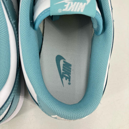 NIKE | ナイキ Dunk Low Retro White/Denim Turquoise スニーカー DV0833-106 ライトブルー 28.5cm【イオン広店】