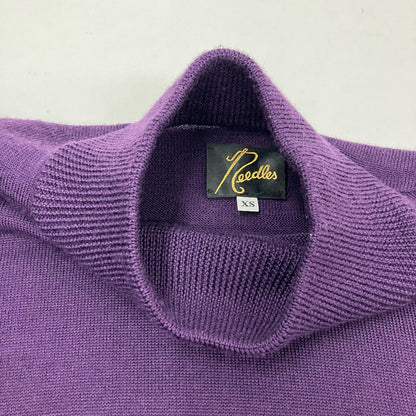 Needles | ニードルス ハイネックニット ニット LQ279 パープル サイズ：XS【イオン広店】