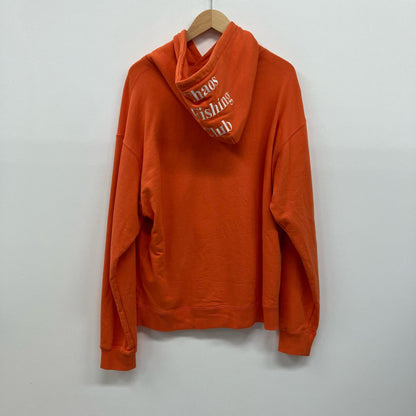 CHAOS FISHING CLUB | カオスフィッシングクラブ LOGO HOODIE パーカー CFC-23AW-CUT01 オレンジ サイズ：L【イオン広店】