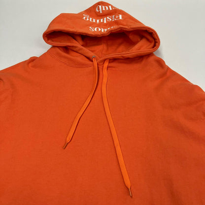 CHAOS FISHING CLUB | カオスフィッシングクラブ LOGO HOODIE パーカー CFC-23AW-CUT01 オレンジ サイズ：L【イオン広店】