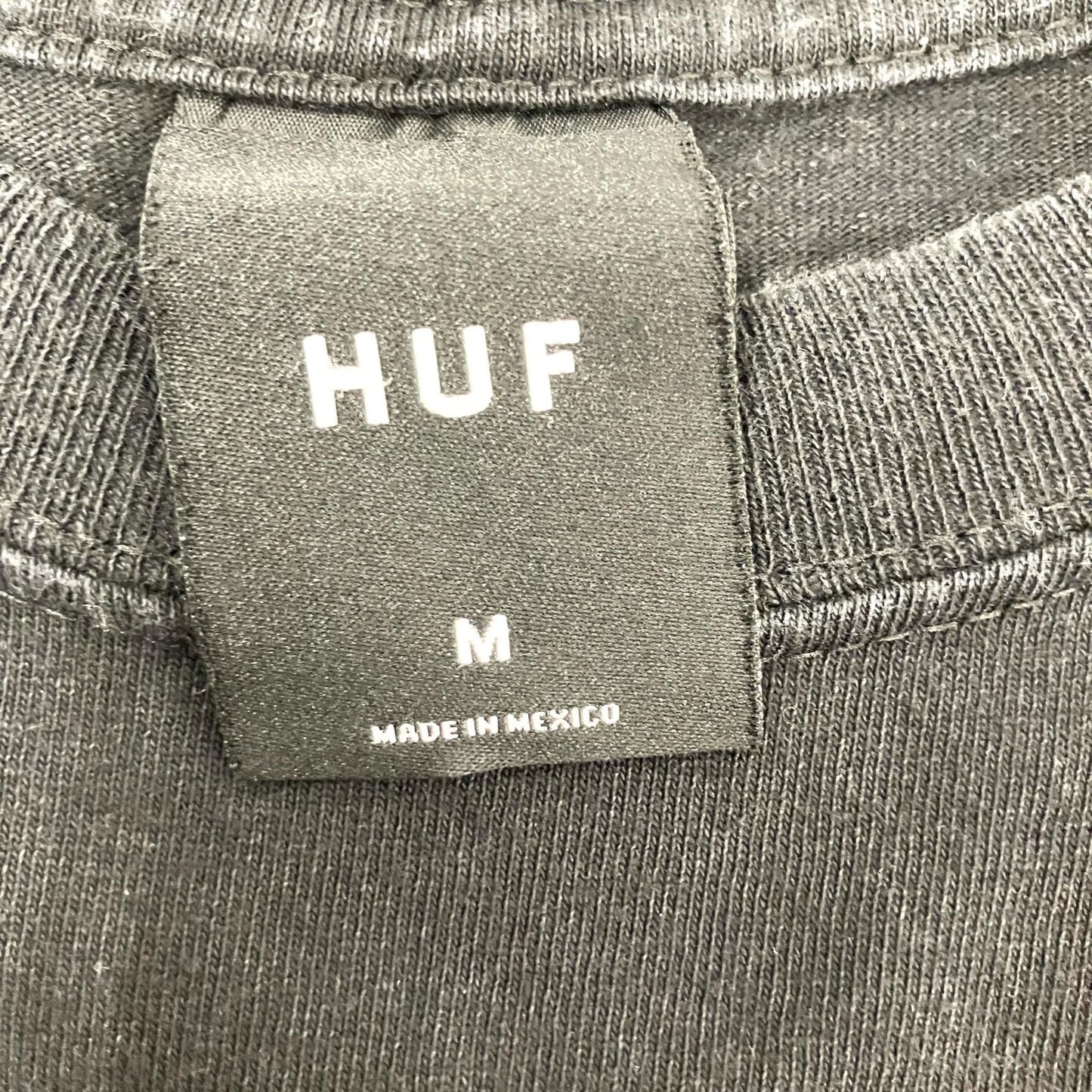 HUF | ハフ FIRE STARTER S/S TEE 半袖Ｔシャツ TS01947 ブラック サイズ：M【イオン広店】