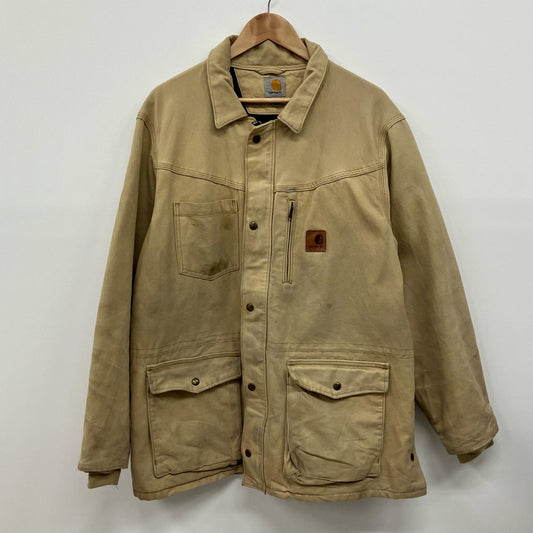 Carhartt | カーハート Sandstone Rancher Coat カバーオール 100110-913 ベージュ サイズ：L【イオン広店】