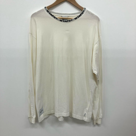 W)TAPS | ダブルタップス 長袖Ｔシャツ 201ATDT-CSM15 ホワイト サイズ：2【イオン広店】