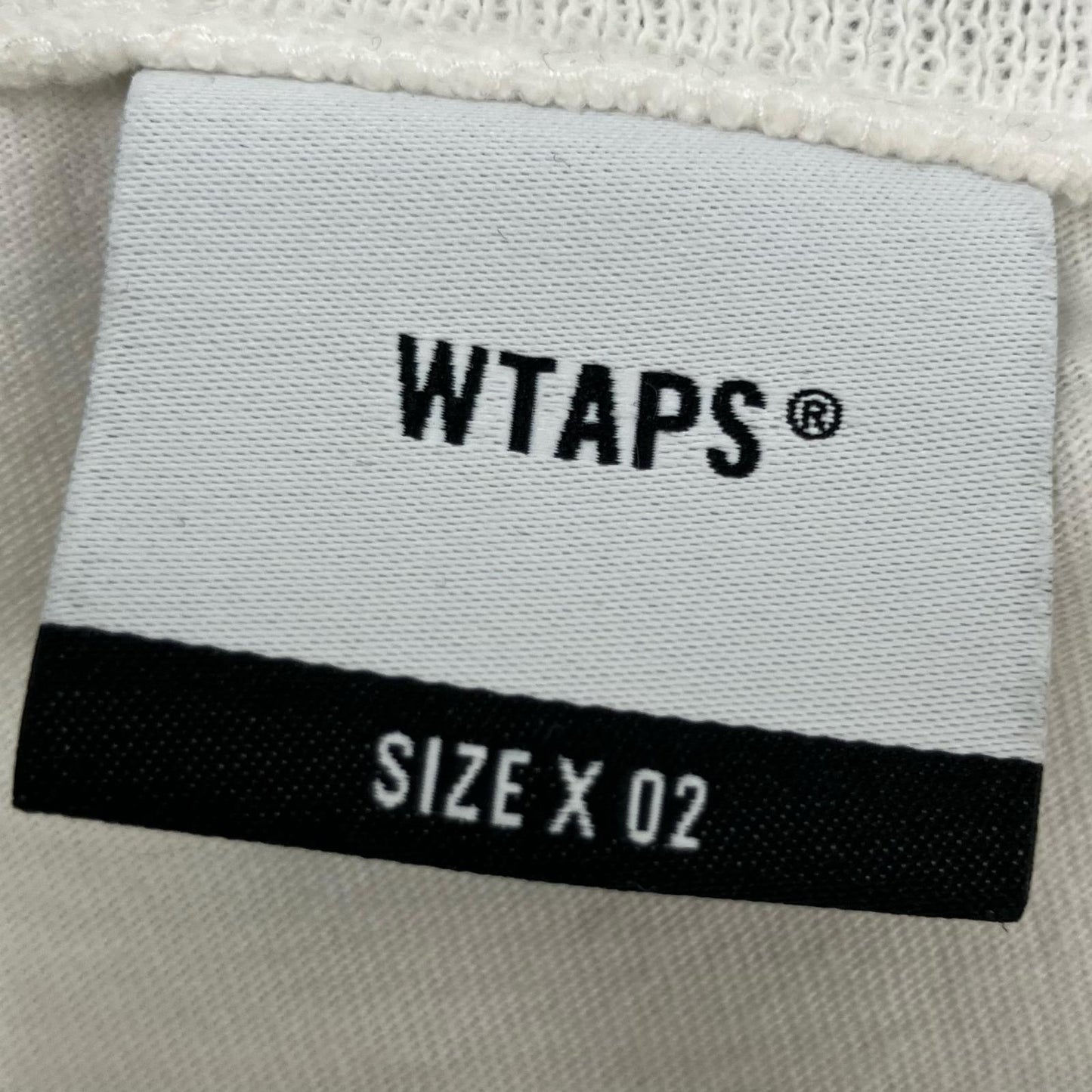 W)TAPS | ダブルタップス 長袖Ｔシャツ 201ATDT-CSM15 ホワイト サイズ：2【イオン広店】
