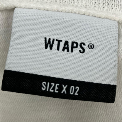 W)TAPS | ダブルタップス 長袖Ｔシャツ 201ATDT-CSM15 ホワイト サイズ：2【イオン広店】