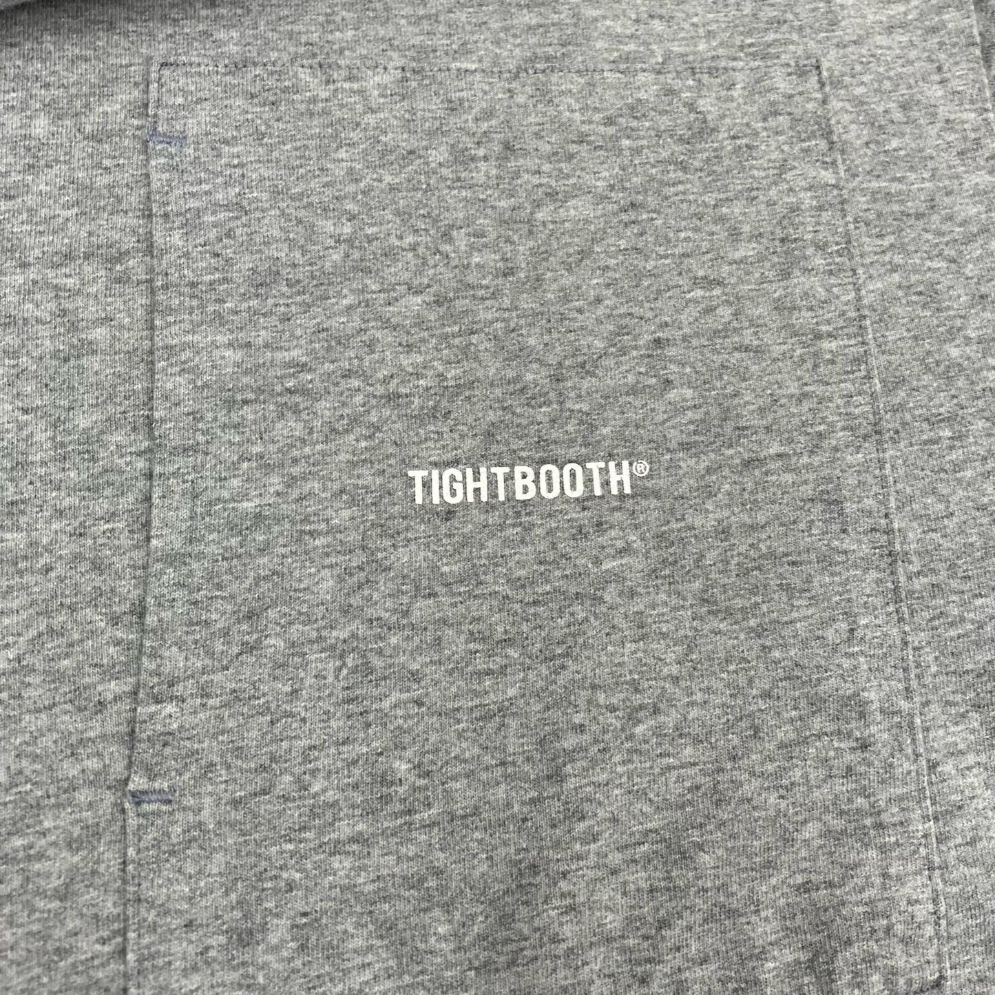 TIGHTBOOTH PRODUCTION | タイトブースプロダクション layered L/S tee 長袖Ｔシャツ グレー サイズ：L【イオン広店】