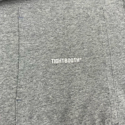 TIGHTBOOTH PRODUCTION | タイトブースプロダクション layered L/S tee 長袖Ｔシャツ グレー サイズ：L【イオン広店】