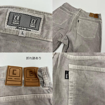 C.E | シーイー 1994 COLOUR CORDS パンツ CES23PT03 チャコールグレー サイズ：L【イオン広店】