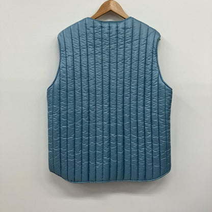 Hombre Nino | オンブレニーニョ CORONA DEEP FREEZE SIMPLE VEST 中綿ベスト HNO222-JK0001 ライトブルー サイズ：L【イオン広店】