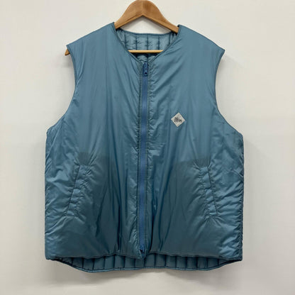 Hombre Nino | オンブレニーニョ CORONA DEEP FREEZE SIMPLE VEST 中綿ベスト HNO222-JK0001 ライトブルー サイズ：L【イオン広店】