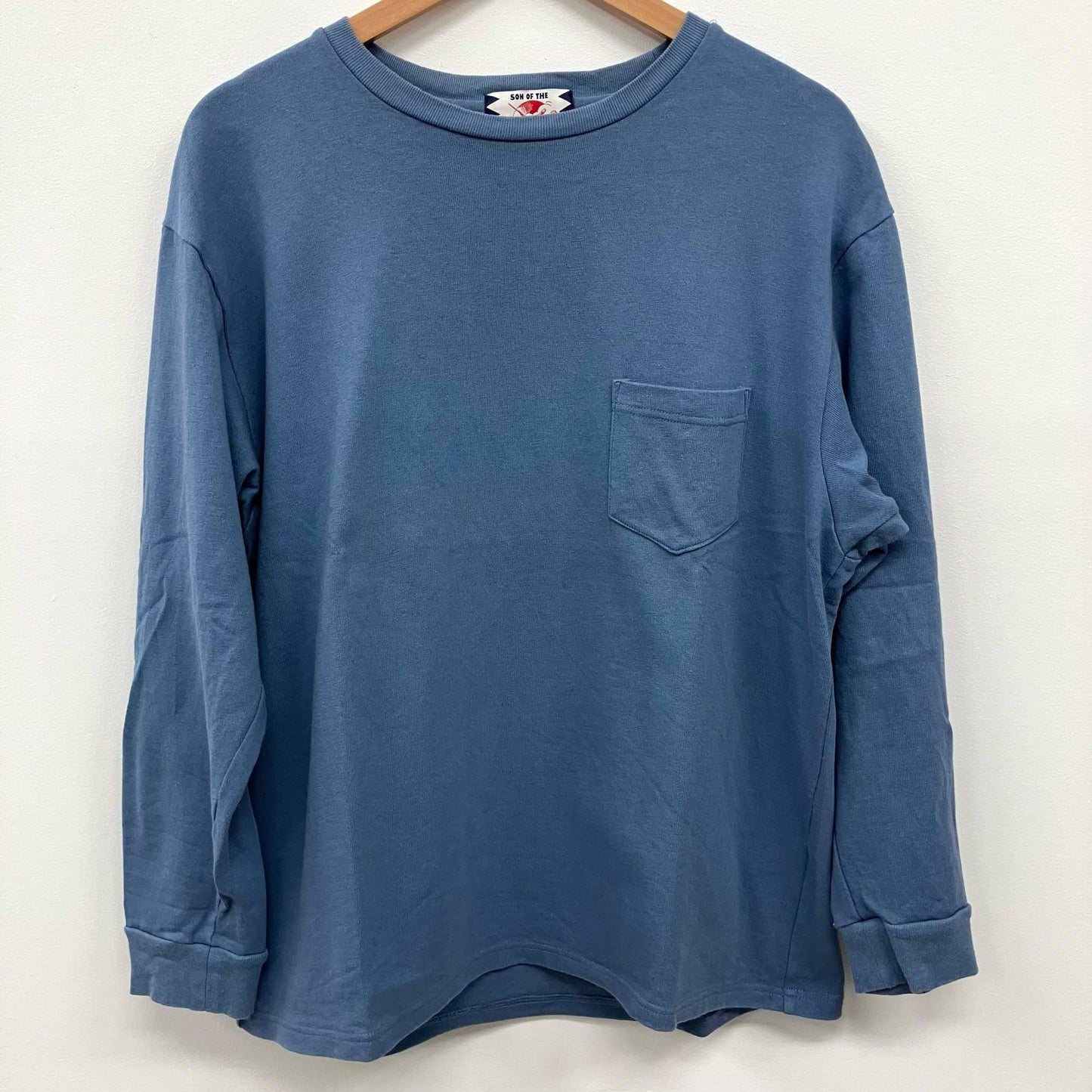 SON OF THE CHEESE | サノバチーズ カットソー SC2310-CT09 ブルー サイズ：L【イオン広店】