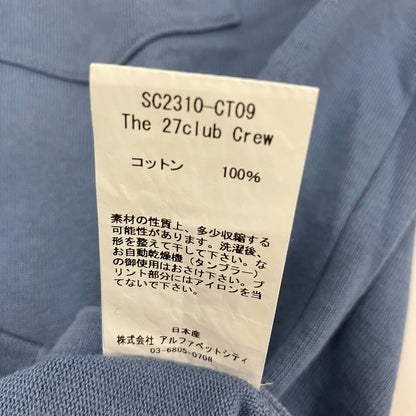 SON OF THE CHEESE | サノバチーズ カットソー SC2310-CT09 ブルー サイズ：L【イオン広店】
