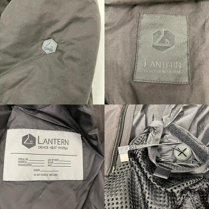HEATING BLOUSON　LANTERN 中綿ジャケット MLA-LAN-04 ブラック サイズ：L【イオン広店】