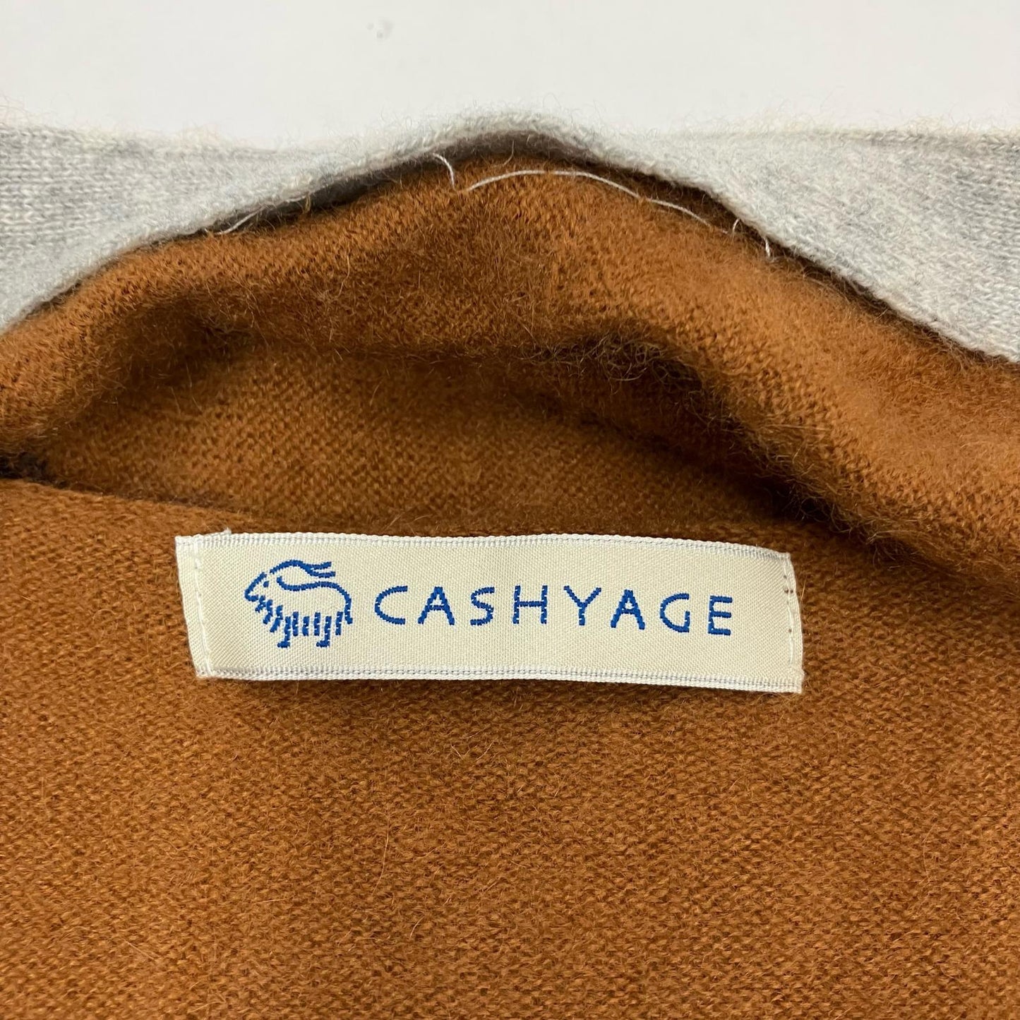 カシミアカーディガン　CASHYAGE カーディガン マルチカラー サイズ：36【イオン広店】
