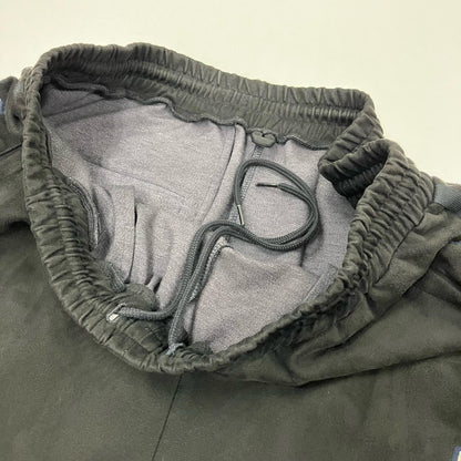 doublet | ダブレット CHAOS EMBROIDERY SUEDE TRACK PANTS パンツ 20AW20PT135 ブラック サイズ：XL【イオン広店】