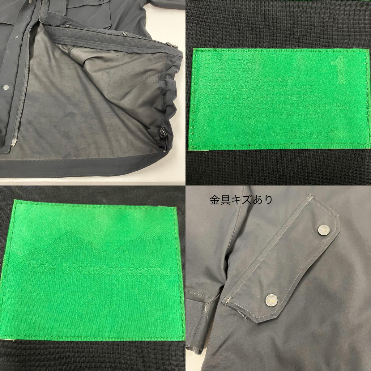WHITE MOUNTAINEERING | ホワイトマウンテニアリング マウンテンパーカー WM1771228 ブラック サイズ：1【イオン広店】