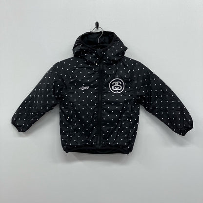 STUSSY | ステューシー ドット柄ダウンジャケット N°4ロゴ ダウンジャケット【イオン広店】