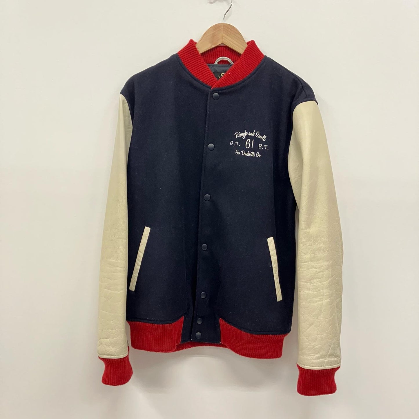 スタジャン ネイビー サイズ：XL【イオン広店】