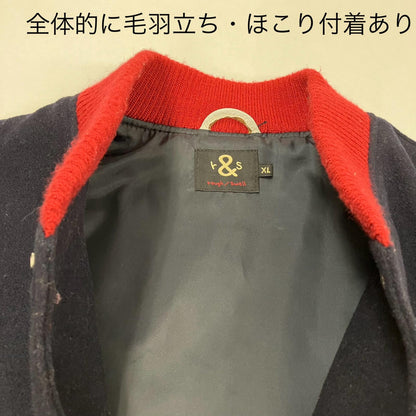 スタジャン ネイビー サイズ：XL【イオン広店】
