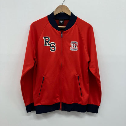 UMBRO | アンブロ レタードアスレチックジャケット ジャージ RAS2390 レッド サイズ：L【イオン広店】