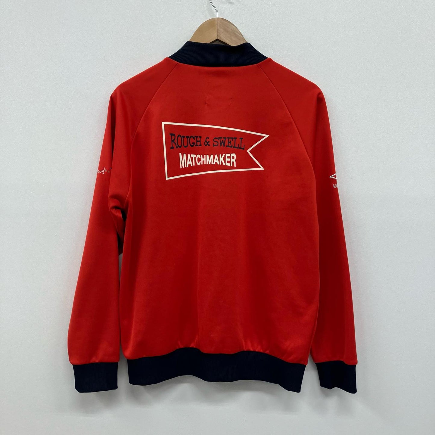 UMBRO | アンブロ レタードアスレチックジャケット ジャージ RAS2390 レッド サイズ：L【イオン広店】