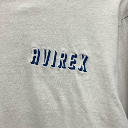 AVIREX | アヴィレックス ブルドッグ ロングスリーブTシャツ 長袖Ｔシャツ 783-2230014 ホワイト サイズ：M【イオン広店】