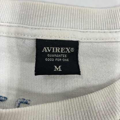 AVIREX | アヴィレックス ブルドッグ ロングスリーブTシャツ 長袖Ｔシャツ 783-2230014 ホワイト サイズ：M【イオン広店】