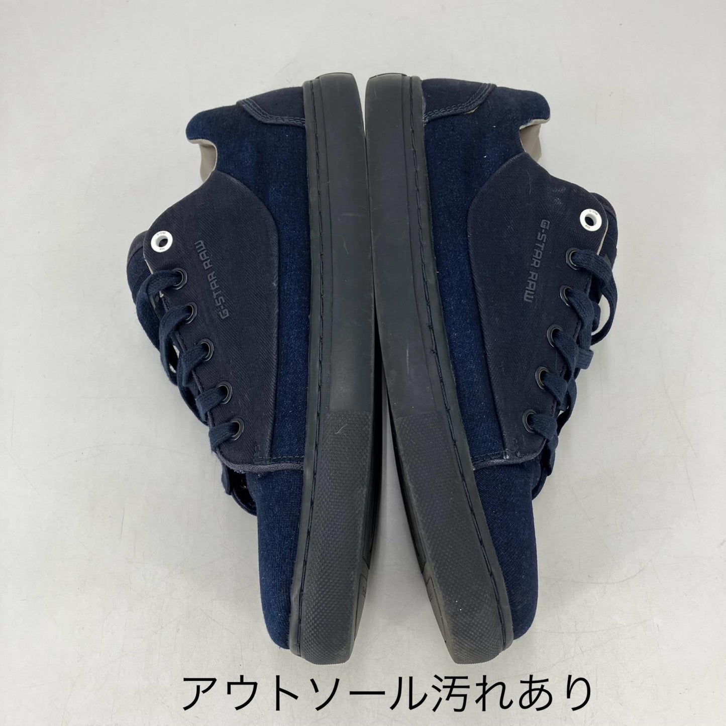 G-STAR | ジースター Thec Denim Sneakers スニーカー D04270-8718-881 ブラック 25cm【イオン広店】