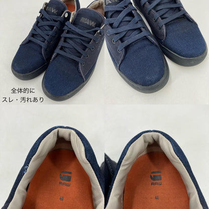 G-STAR | ジースター Thec Denim Sneakers スニーカー D04270-8718-881 ブラック 25cm【イオン広店】