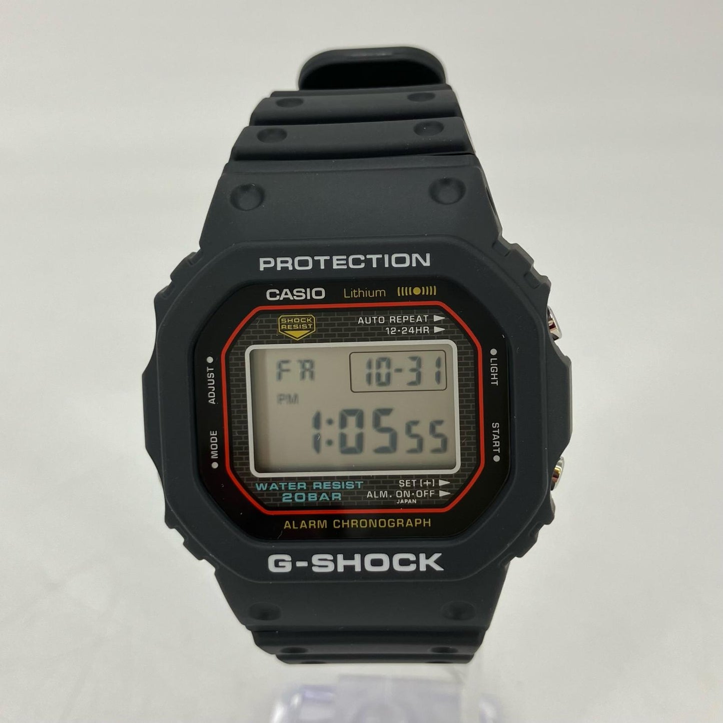 G-SHOCK | ジーショック 腕時計 DW-5000R ブラック【イオン広店】