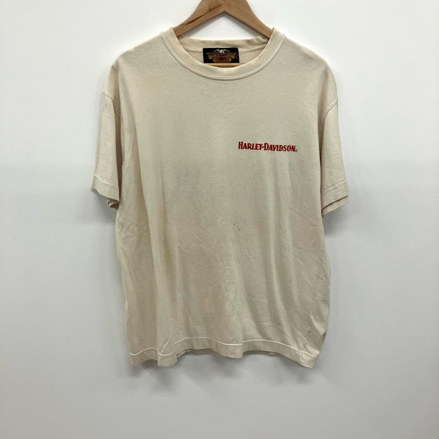 HARLEY-DAVIDSON | ハーレーダビットソン 半袖Ｔシャツ ベージュ【イオン広店】