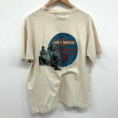 HARLEY-DAVIDSON | ハーレーダビットソン 半袖Ｔシャツ ベージュ【イオン広店】