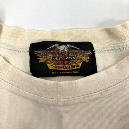 HARLEY-DAVIDSON | ハーレーダビットソン 半袖Ｔシャツ ベージュ【イオン広店】