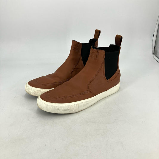 NIKE SB | ナイキエスビー Zoom Stefan Janoski Slip Mid スニーカー BQ5888-200 ブラウン 27.5cm【イオン広店】