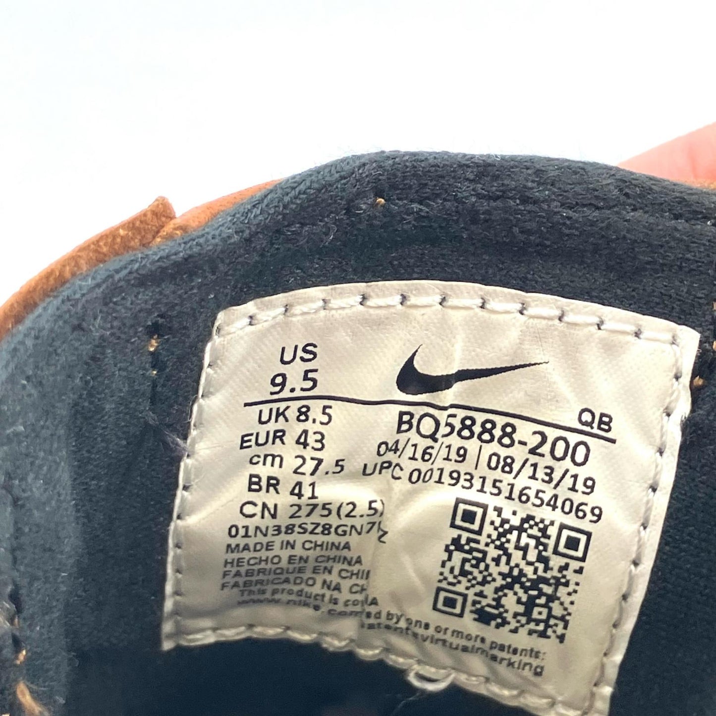 NIKE SB | ナイキエスビー Zoom Stefan Janoski Slip Mid スニーカー BQ5888-200 ブラウン 27.5cm【イオン広店】