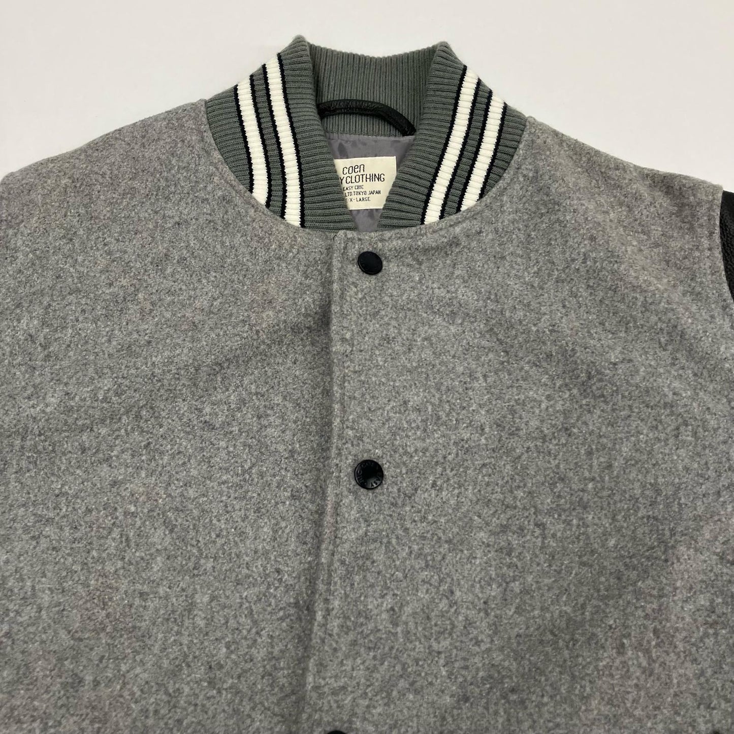 coen | コーエン スタジャン 7560-640-5037 グレー サイズ：XL【イオン広店】
