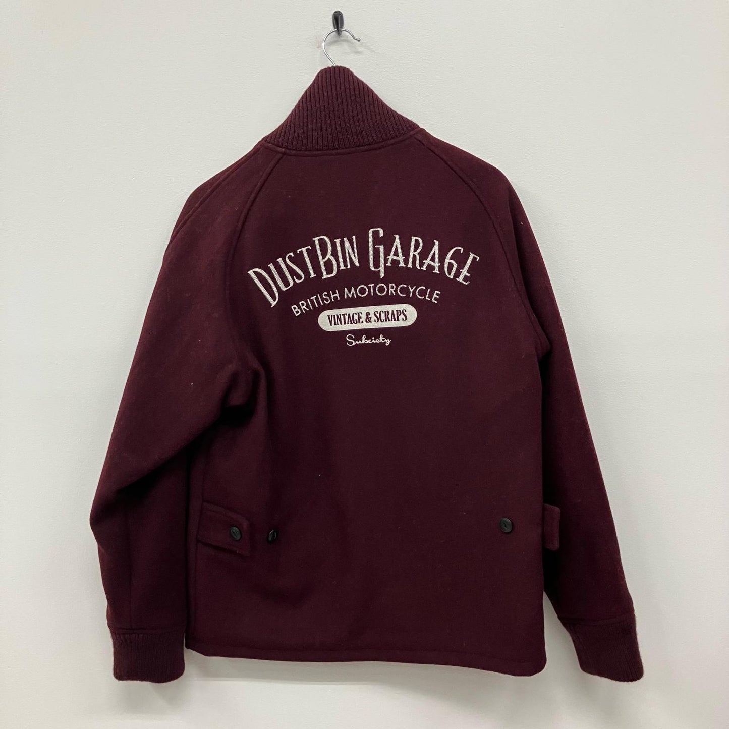 Subciety | サブサエティ スタジャン ボルドー/バーガンディー サイズ：L【イオン広店】