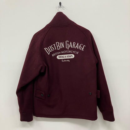 Subciety | サブサエティ スタジャン ボルドー/バーガンディー サイズ：L【イオン広店】