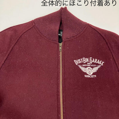 Subciety | サブサエティ スタジャン ボルドー/バーガンディー サイズ：L【イオン広店】