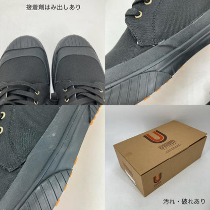 UNIVERSAL OVERALL | ユニバーサルオーバーオール スニーカー UO11176 ブラック 28cm【イオン広店】
