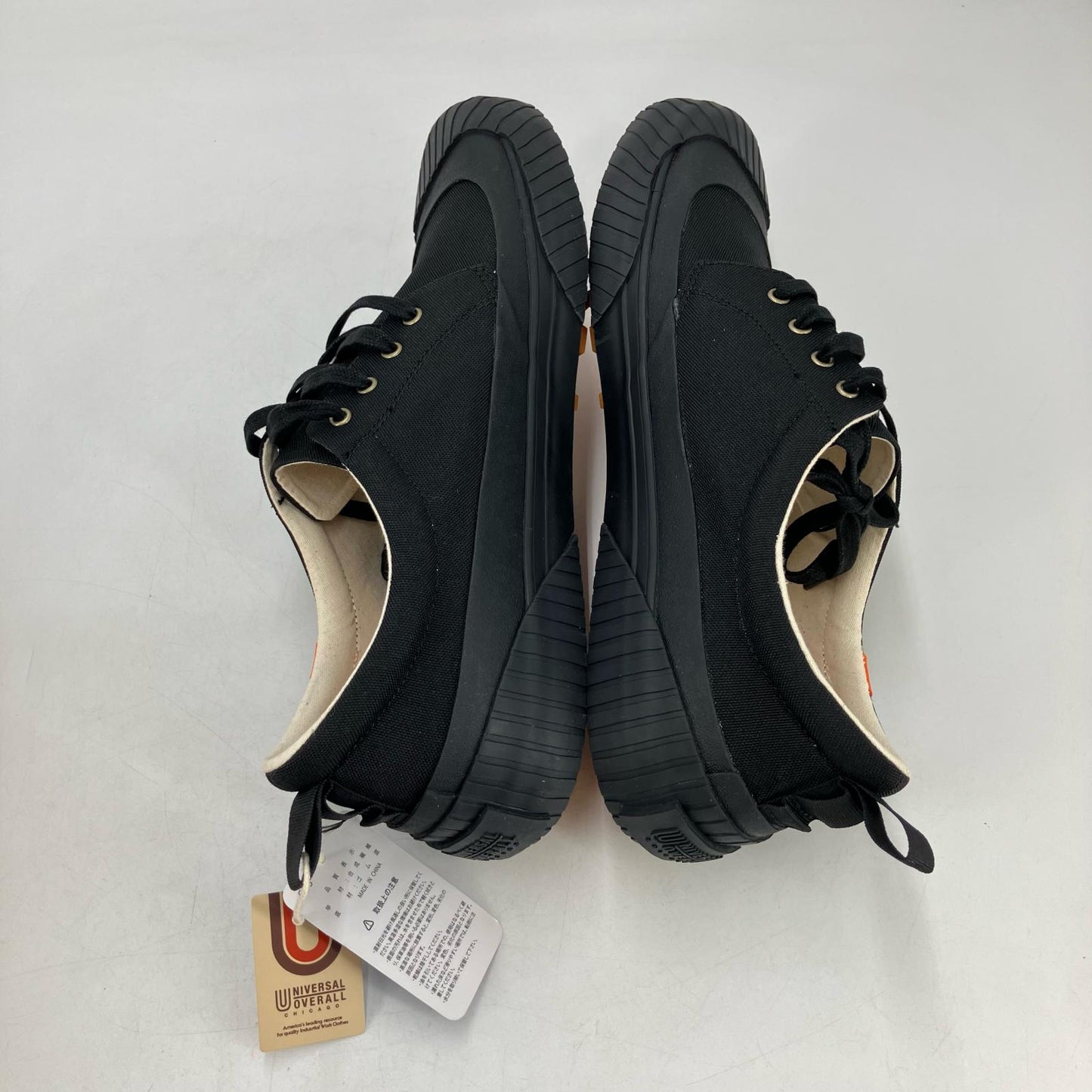UNIVERSAL OVERALL | ユニバーサルオーバーオール スニーカー UO11176 ブラック 28cm【イオン広店】