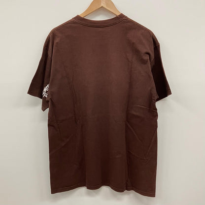 STUSSY | ステューシー COMPARED TO WHAT? 半袖Ｔシャツ ブラウン サイズ：L【イオン広店】