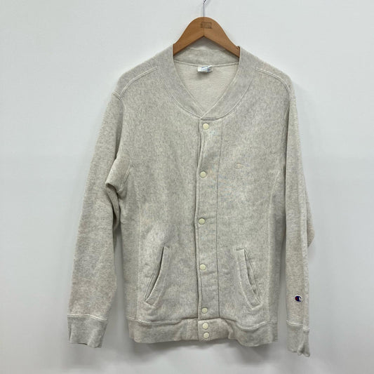 Champion | チャンピオン REVERSE WEAVE スタジャン C8-N035 グレー サイズ：M【イオン広店】