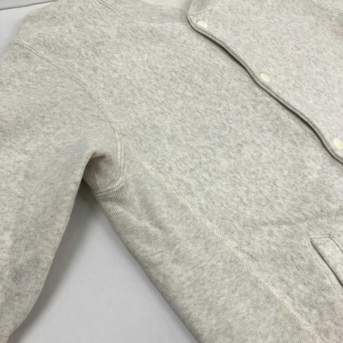 Champion | チャンピオン REVERSE WEAVE スタジャン C8-N035 グレー サイズ：M【イオン広店】