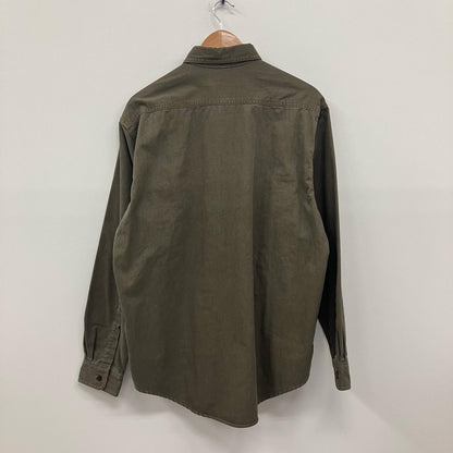 L.L.Bean | エルエルビーン ハリケーンシャツ 長袖シャツ カーキ サイズ：M【イオン広店】