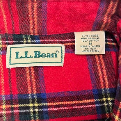 L.L.Bean | エルエルビーン ハリケーンシャツ 長袖シャツ カーキ サイズ：M【イオン広店】