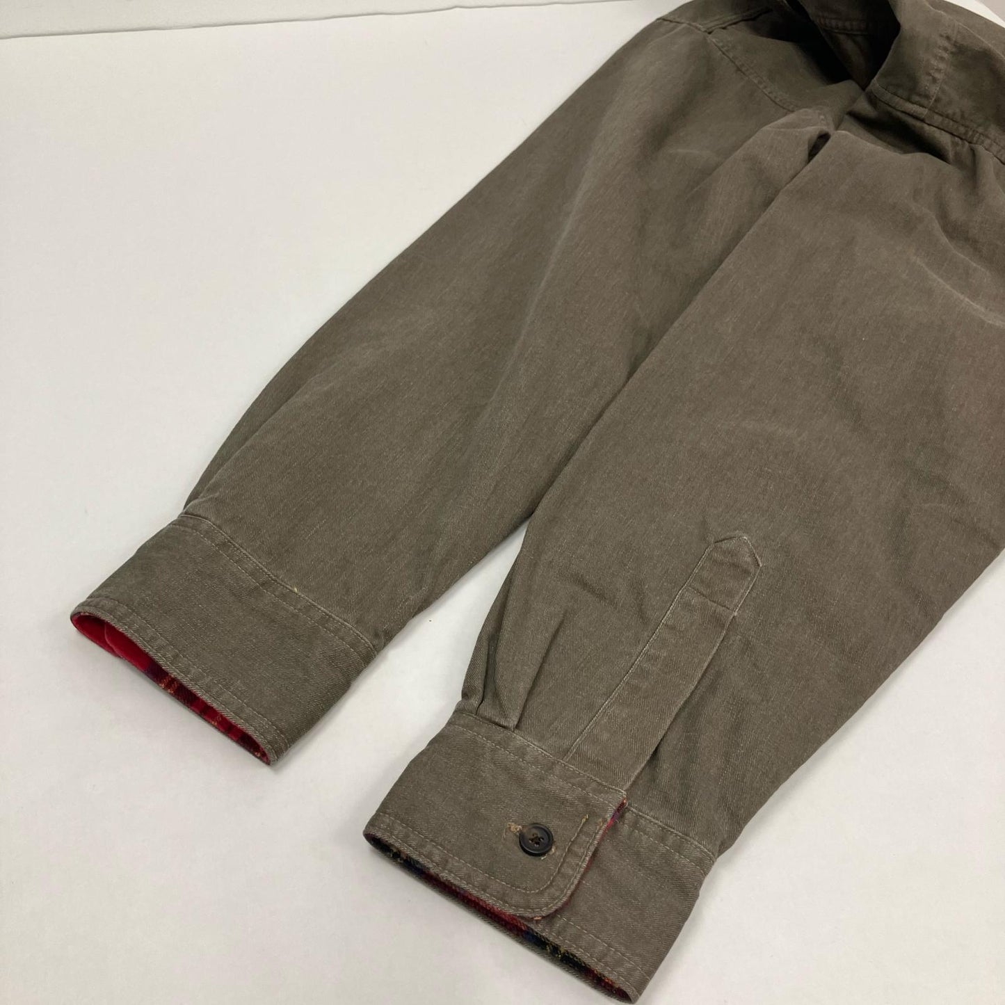 L.L.Bean | エルエルビーン ハリケーンシャツ 長袖シャツ カーキ サイズ：M【イオン広店】