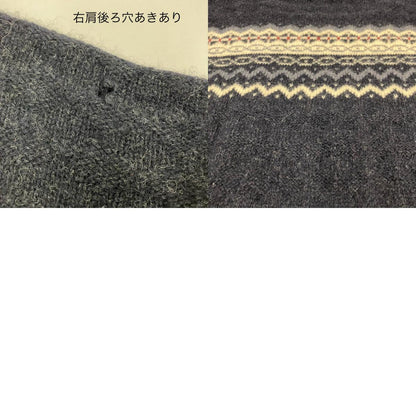 L.L.Bean | エルエルビーン ノルディック柄ニット ニット ブラック サイズ：XL【イオン広店】