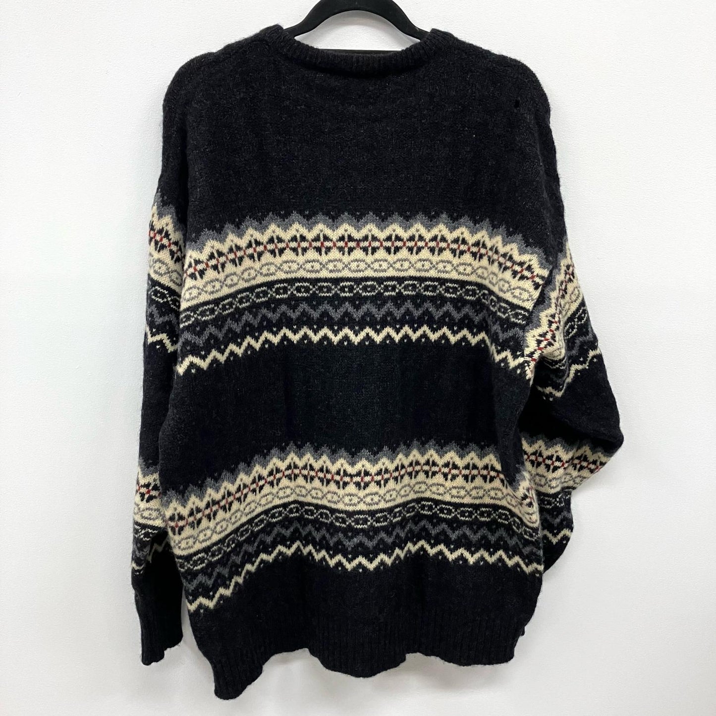 L.L.Bean | エルエルビーン ノルディック柄ニット ニット ブラック サイズ：XL【イオン広店】