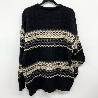 L.L.Bean | エルエルビーン ノルディック柄ニット ニット ブラック サイズ：XL【イオン広店】